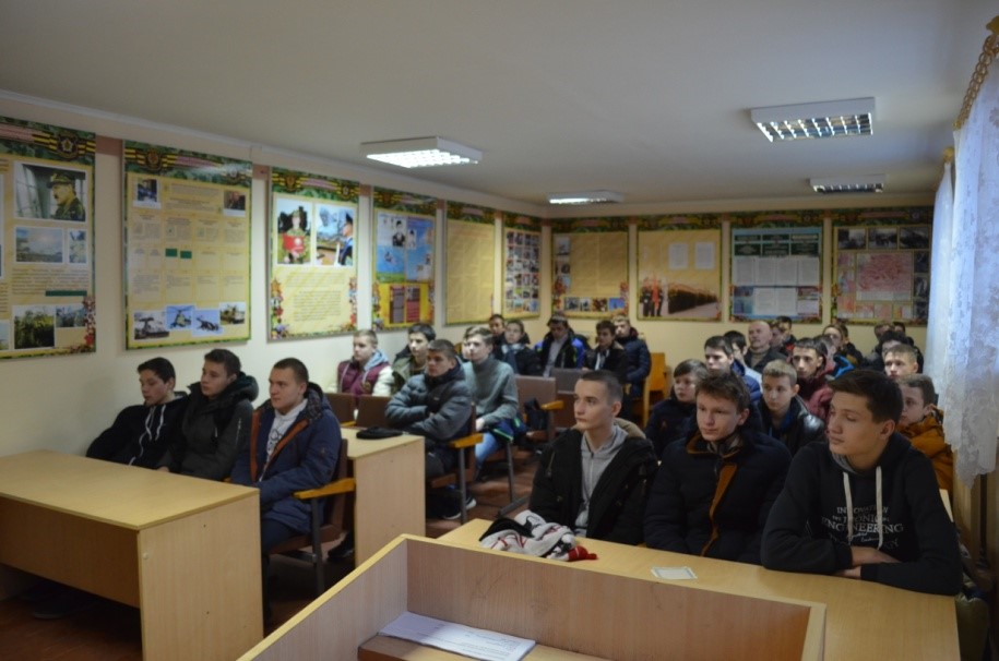 Учащиеся призывники г.Пинска и Пинского района на  Дне призывника 