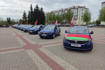 8 мая, в День Государственного герба Республики Беларусь и Государственного флага Республики Беларусь состоялся автопробег &laquo;За единую Беларусь&raquo;.