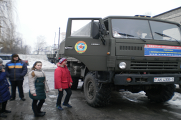 Проведена экскурсия с членами первичной оргструктуры Пинской РОС ДОСААФ ГУО &laquo;Погост-Загородская СШ&raquo;