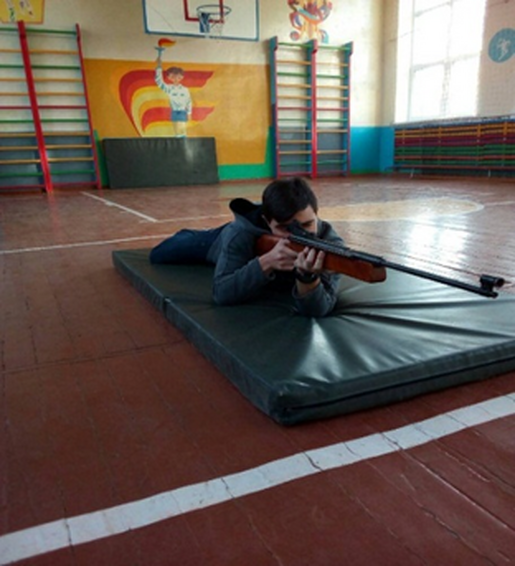 подготовка к областным соревнованиям по пулевой стрельбе из пневматической винтовки